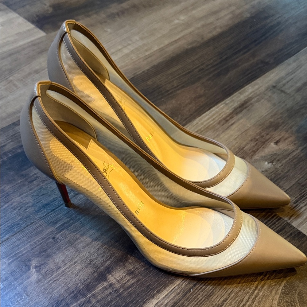 Red bottom excellent condition worn once size 39